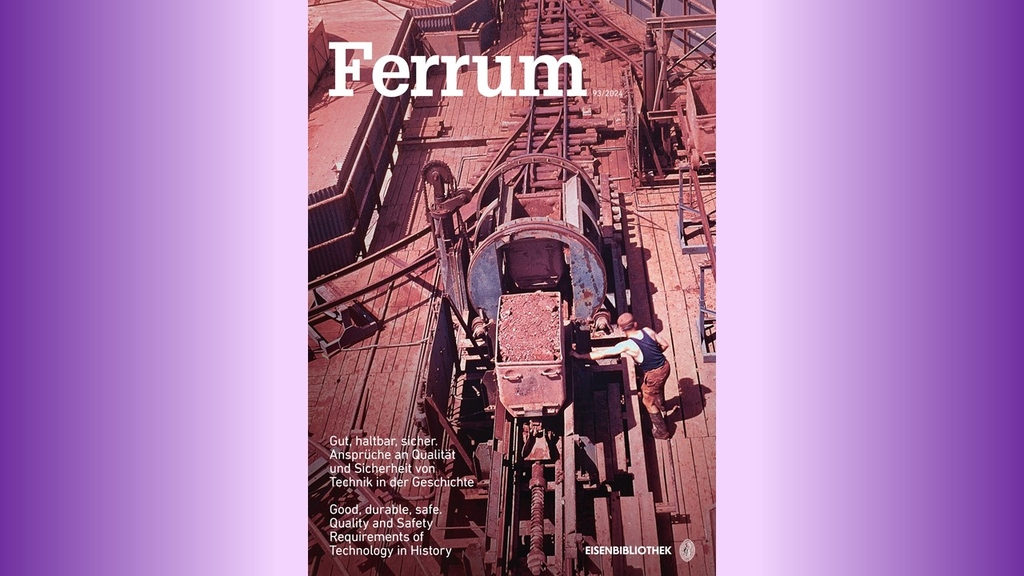 Cover der Zeitschrift "Ferrum"