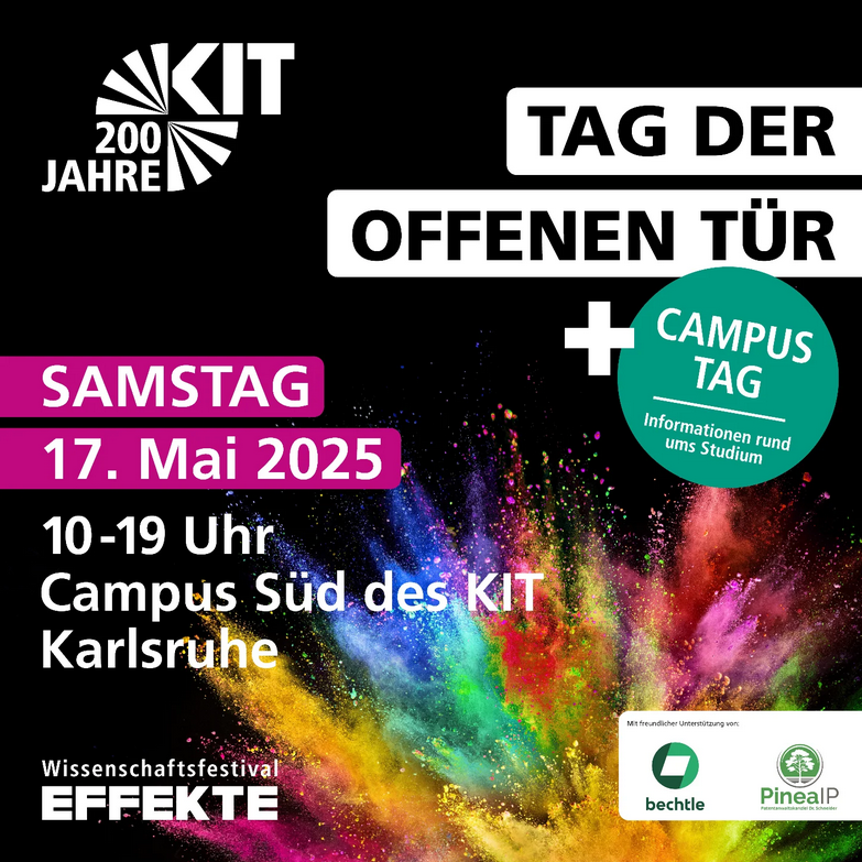 Flyer Campustag 2025 KIT